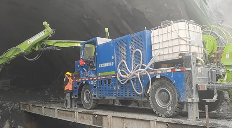 混凝土濕噴機械手:支護作業的主流高效設備(圖1)  混凝土濕噴機械手:支護作業的主流高效設備(圖1)