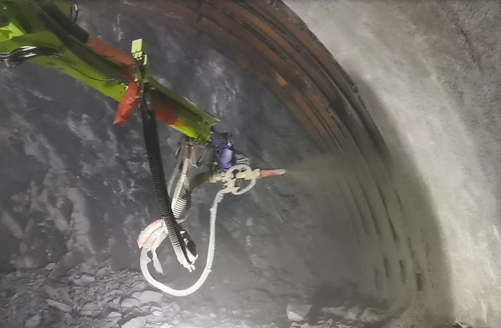 隧道噴射混凝土施工質量的多方面把控策略(圖1) 隧道噴射混凝土施工質量的多方面把控策略(圖1)