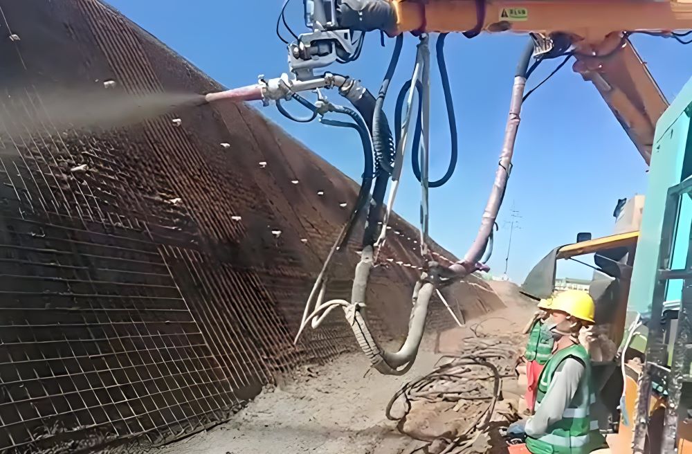 濕噴臺車的優勢特點和應用領域簡介(圖1) 濕噴臺車的優勢特點和應用領域簡介(圖1)